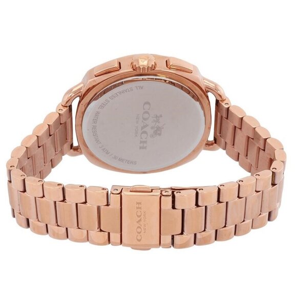 NWT Coach Fashion Ladies Quartz Steel Authentic Watch - Picture 3 of 3